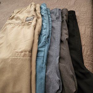 Volcom Men's Kerosene 21" Hybrid Chino Shorts Size 29 Lot of 5